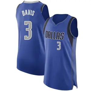 Men's Anthony Davis Dallas Mavericks Nike Authentic Royal 2020/21 Jersey - Icon Edition