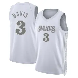 Men's Anthony Davis Dallas Mavericks Nike Swingman White 2024/25 City Edition Jersey