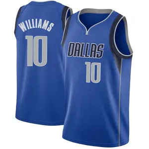 Men's Brandon Williams Dallas Mavericks Nike Swingman Royal Jersey - Icon Edition