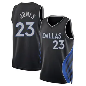 Men's Kai Jones Dallas Mavericks Nike Swingman Black 2025/26 City Edition Jersey