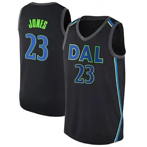 Men's Kai Jones Dallas Mavericks Nike Swingman Black Jersey - City Edition