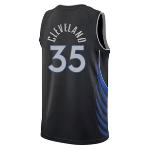 Men's Matthew Cleveland Dallas Mavericks Nike Swingman Black 2025/26 City Edition Jersey