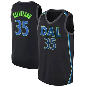 Men's Matthew Cleveland Dallas Mavericks Nike Swingman Black Jersey - City Edition