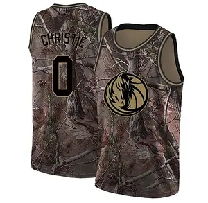 Men's Max Christie Dallas Mavericks Nike Swingman Camo Realtree Collection Jersey
