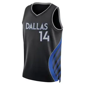 Men's Miles Kelly Dallas Mavericks Nike Swingman Black 2025/26 City Edition Jersey