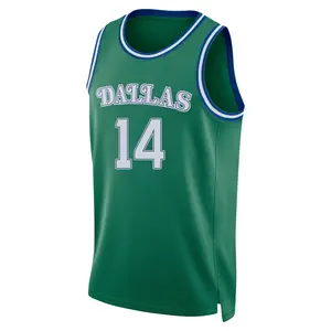 Men's Miles Kelly Dallas Mavericks Nike Swingman Green 2025/26 Classic Edition Jersey
