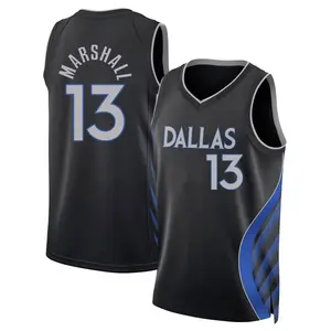 Men's Naji Marshall Dallas Mavericks Nike Swingman Black 2025/26 City Edition Jersey