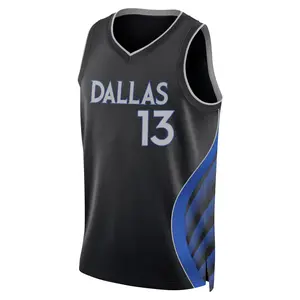Men's Naji Marshall Dallas Mavericks Nike Swingman Black 2025/26 City Edition Jersey
