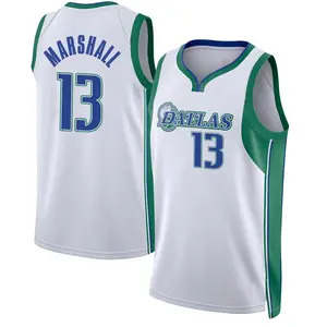 Men's Naji Marshall Dallas Mavericks Nike Swingman White 2021/22 City Edition Jersey