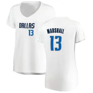 Women's Naji Marshall Dallas Mavericks Fanatics Branded Fast Break White Jersey - Association Edition
