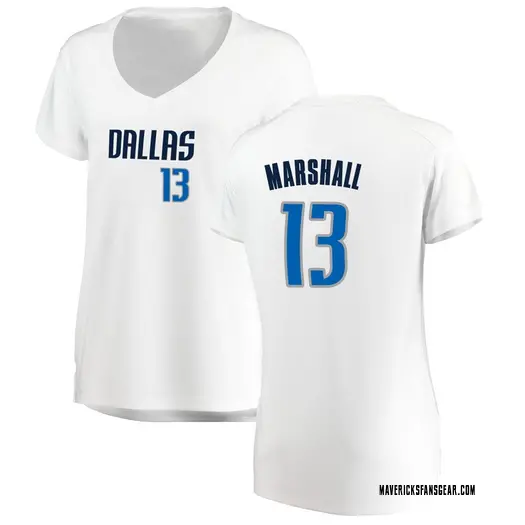 Women's Naji Marshall Dallas Mavericks Fanatics Branded Fast Break White Jersey - Association Edition