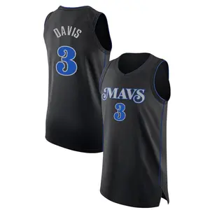 Youth Anthony Davis Dallas Mavericks Nike Authentic Black 2023/24 City Edition Jersey