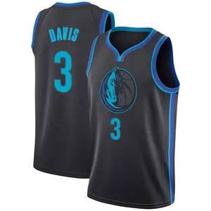 Youth Anthony Davis Dallas Mavericks Nike Swingman Anthracite 2018/19 Jersey - City Edition