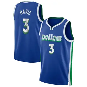 Youth Anthony Davis Dallas Mavericks Nike Swingman Blue 2022/23 City Edition Jersey
