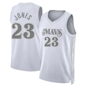 Youth Kai Jones Dallas Mavericks Nike Swingman White 2024/25 City Edition Jersey