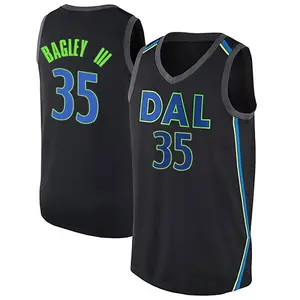 Youth Marvin Bagley III Dallas Mavericks Nike Swingman Black Jersey - City Edition
