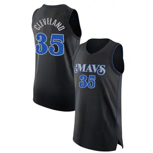 Youth Matthew Cleveland Dallas Mavericks Nike Authentic Black 2023/24 City Edition Jersey