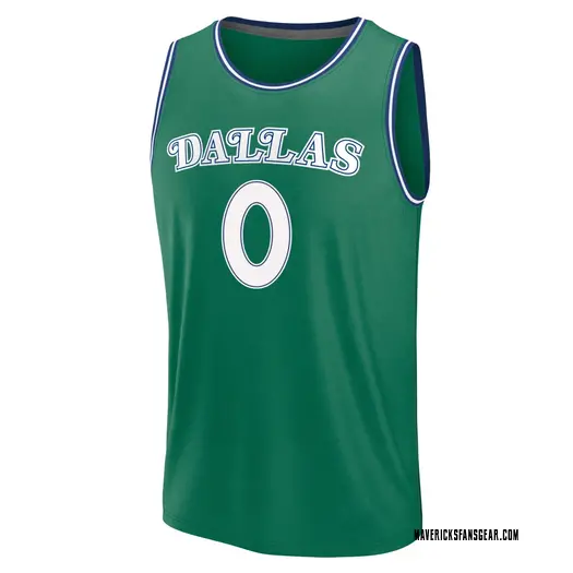 Youth Max Christie Dallas Mavericks Fast Break Green 2025/26 Classic Edition Jersey
