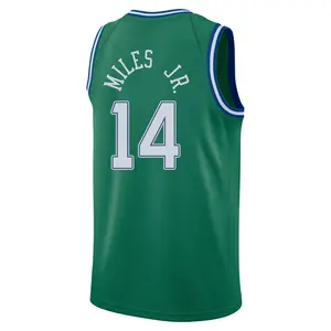 Youth Mike Miles Jr. Dallas Mavericks Nike Swingman Green 2025/26 Classic Edition Jersey