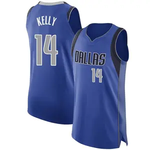Youth Miles Kelly Dallas Mavericks Nike Authentic Royal 2020/21 Jersey - Icon Edition