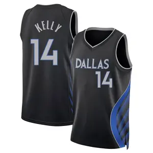 Youth Miles Kelly Dallas Mavericks Nike Swingman Black 2025/26 City Edition Jersey