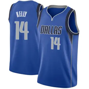 Youth Miles Kelly Dallas Mavericks Nike Swingman Royal Jersey - Icon Edition