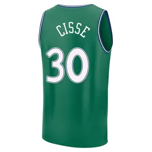 Youth Moussa Cisse Dallas Mavericks Fast Break Green 2025/26 Classic Edition Jersey