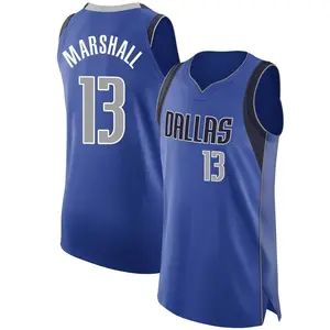 Youth Naji Marshall Dallas Mavericks Nike Authentic Royal 2020/21 Jersey - Icon Edition