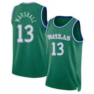 Youth Naji Marshall Dallas Mavericks Nike Swingman Green 2025/26 Classic Edition Jersey