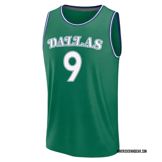 Youth Ryan Nembhard Dallas Mavericks Fast Break Green 2025/26 Classic Edition Jersey