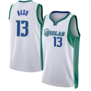 Youth Steve Nash Dallas Mavericks Nike Swingman White 2021/22 City Edition Jersey